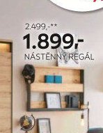 Nástěnný regál