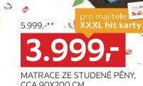 Matrace ze studené pěny