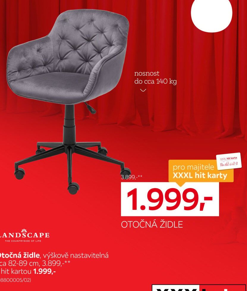 Otočná židle