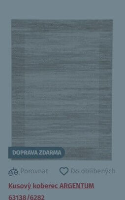 Kusový koberec ARGENTUM 63138/6282