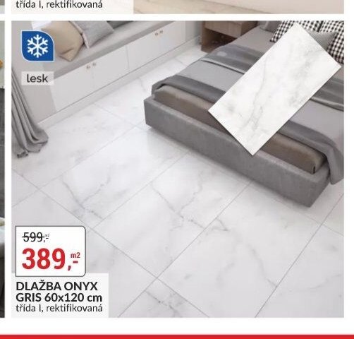DLAŽBA ONYX GRIS 60x120 cm