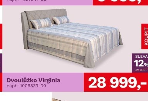 Dvoulůžko Virginia