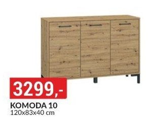 KOMODA 10 120x83x40 cm