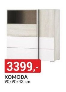 KOMODA 90x90x43 cm