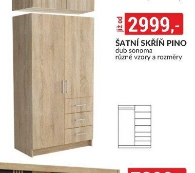 ŠATNÍ SKŘÍŇ PINO