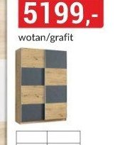 ŠATNÍ SKŘÍŇ ALFA 3 (wotan/grafit)