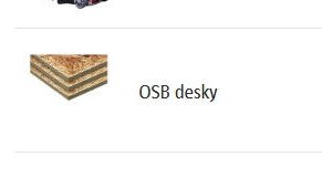 OSB desky