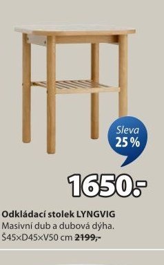 Odkládací stolek LYNGVIG