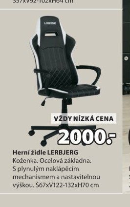 Herní židle LERBJERG
