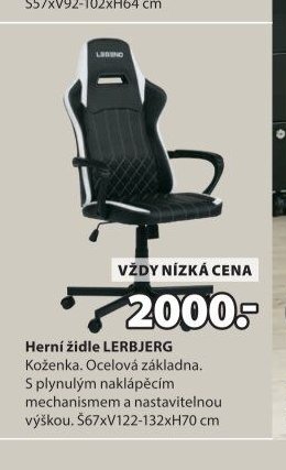 Herní židle LERBJERG