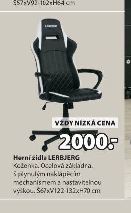 Herní židle LERBJERG