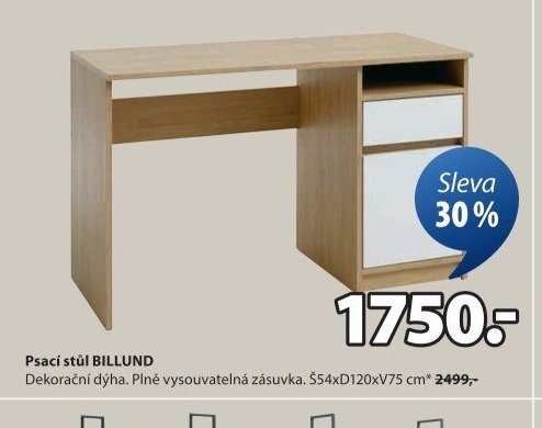 Psací stůl BILLUND