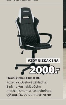 Herní židle LERBJERG