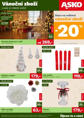 akční leták ASKO 30.10.2025-19.11.2025