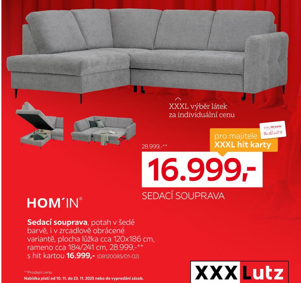 HOM'IN Sedací souprava