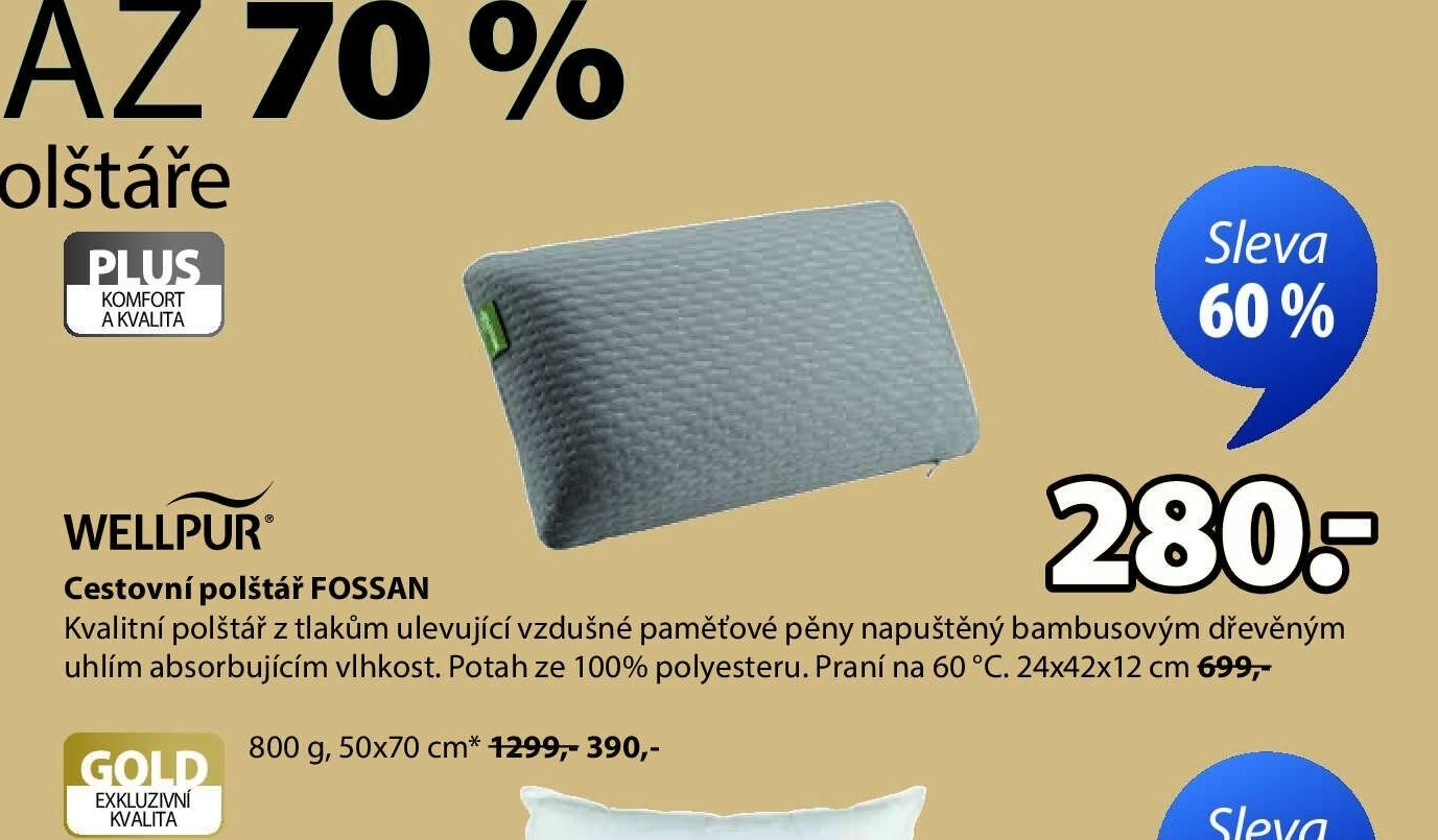 Cestovní polštář FOSSAN