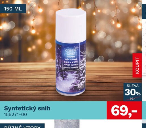 Syntetický sníh