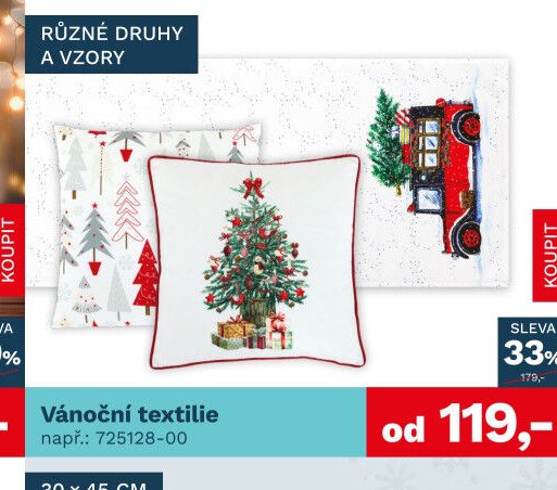 Vánoční textilie