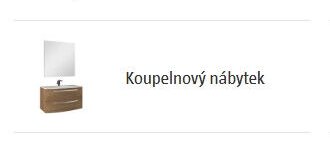 Koupelnový nábytek