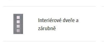 Interiérové dveře a zárubně