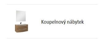 Koupelnový nábytek
