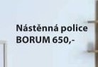 Nástěnná police BORUM