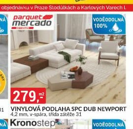 VINYLOVÁ PODLAHA SPC DUB NEWPORT