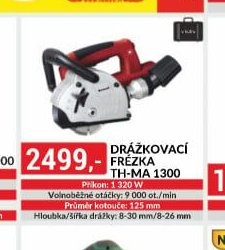 Drážkovací frézka TH-MA 1300