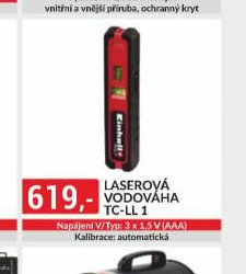 Laserová vodováha TC-LL 1