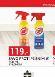 SAVO PROTI PLÍSNÍM 500 ml
