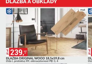 DLAŽBA ORIGINAL WOOD 18,5x59,8 cm