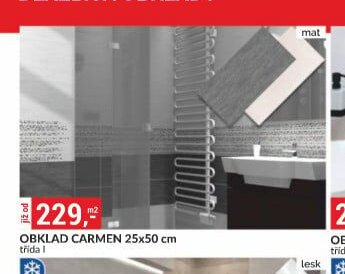 OBKLAD CARMEN 25x50 cm