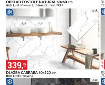 DLAŽBA CARRARA 60x120 cm