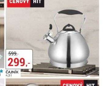 ČAJNÍK 4,3 l