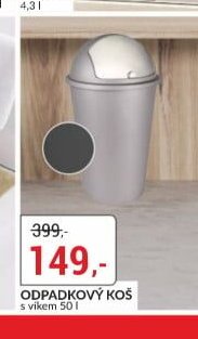 ODPADKOVÝ KOŠ s víkem 50 l