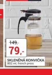 SKLENĚNÁ KONVIČKA