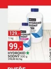 HYDROXID SODNÝ
