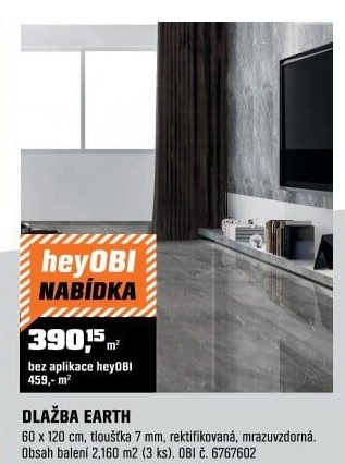 DlažbaEarthpřírodní