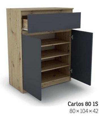 Komoda Carlos 80 1S 2D