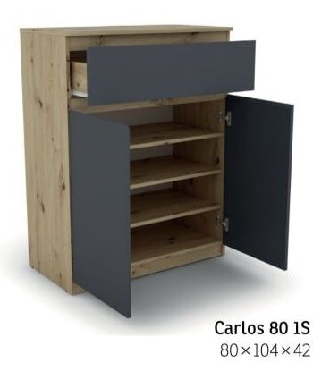 Komoda Carlos 80 1S 2D