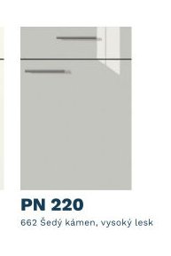 PN 220 662 Šedý kámen, vysoký lesk