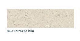 860 Terrazzo bílá