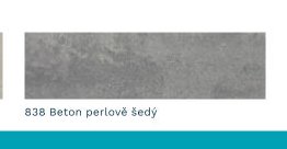 838 Beton perlově šedý