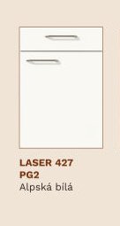 LASER 427 PG2 Alpská bílá