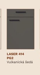 LASER 414 PG2 Vulkanická šedá
