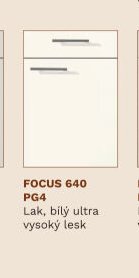 FOCUS 640 PG4 Lak, bílý ultra vysoký lesk