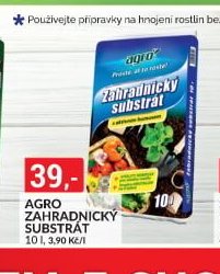 AGRO ZAHRADNICKÝ SUBSTRÁT