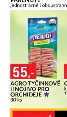AGRO TYČINKOVÉ HNOJIVO PRO ORCHIDEJE