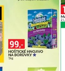 HOŠTICKÉ HNOJIVO NA BORŮVKY