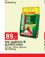 MR. GARDEN SLEPIČÍ HNOJ